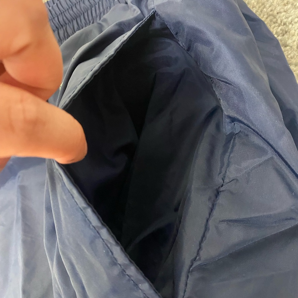 Vintage 90s navy reebok lined track‎ pants - Picture 4 of 8